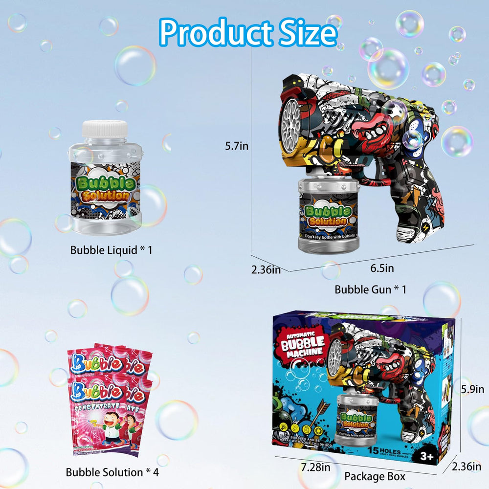 VORBLIX gift-ready bubble gun suitable for birthdays and holidays.