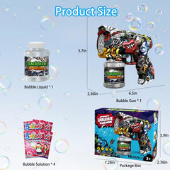 VORBLIX gift-ready bubble gun suitable for birthdays and holidays.