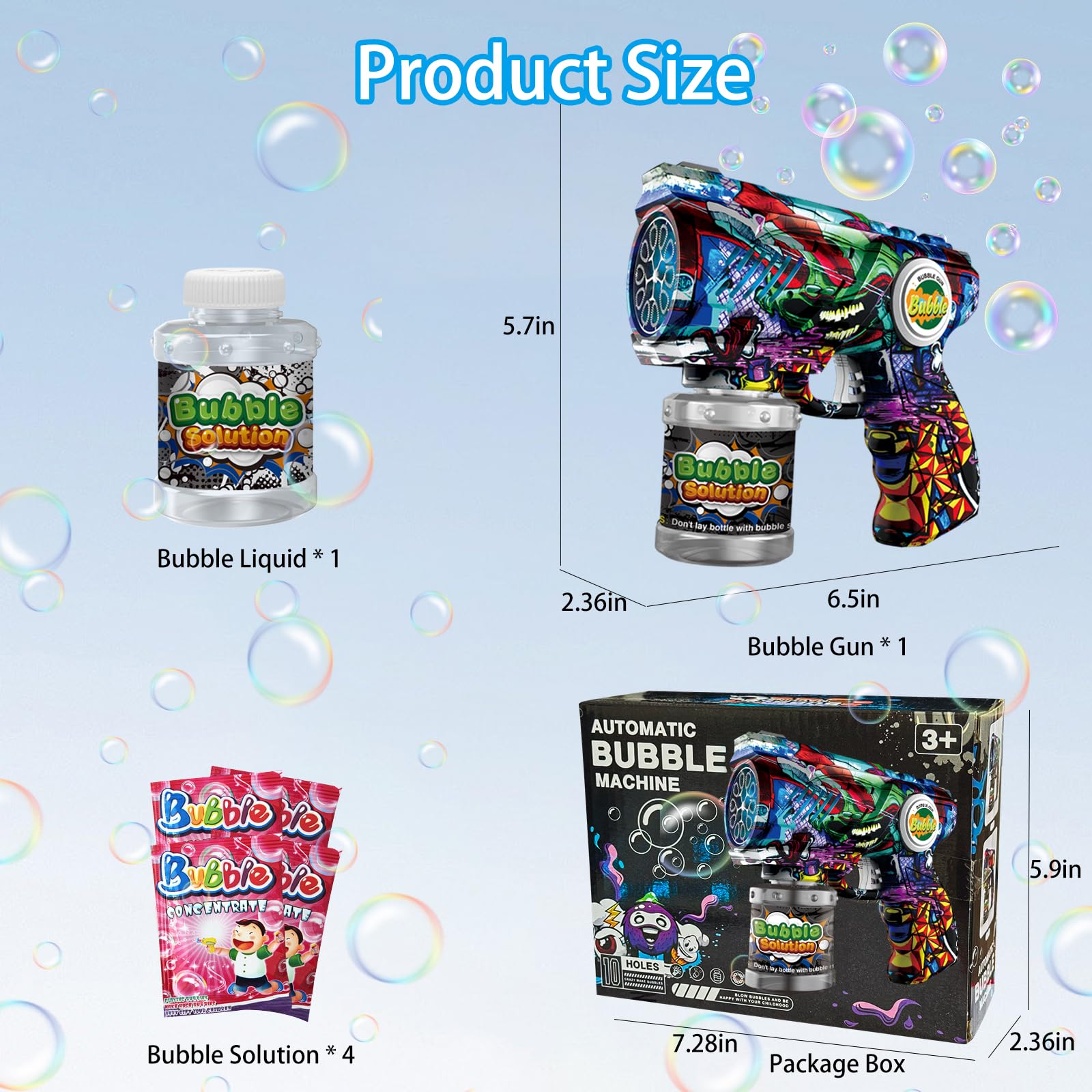 Leak-proof battery compartment on VORBLIX bubble gun