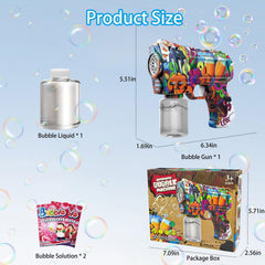 VORBLIX bubble gun makes a great gift-ready summer toy for kids.