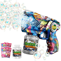 VORBLIX Bubble Gun with LED front view for vibrant outdoor play sessions