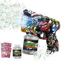 VORBLIX bubble gun with LED lights for colorful outdoor play.