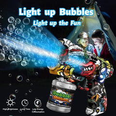 VORBLIX ten-hole nozzle creates wide bursts for exciting bubble streams.