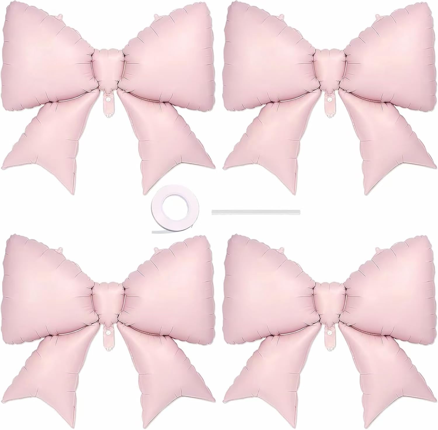 Vorplick giant pink bow balloon 38in as a bold centerpiece for celebrations