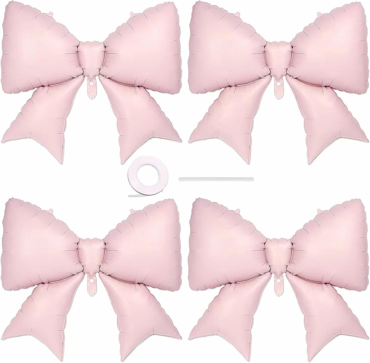 Vorplick giant pink bow balloon 38in as a bold centerpiece for celebrations