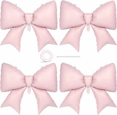 Vorplick giant pink bow balloon 38in as a bold centerpiece for celebrations