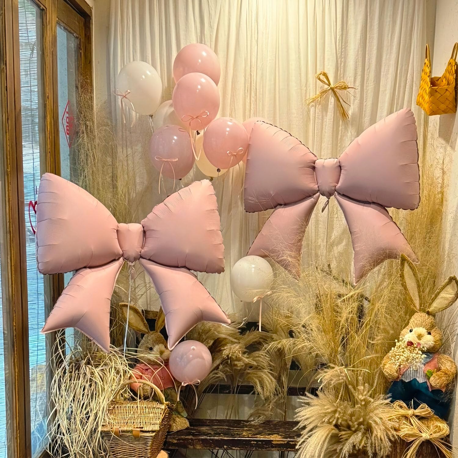 Vorplick packaged bow balloon set ready to ship