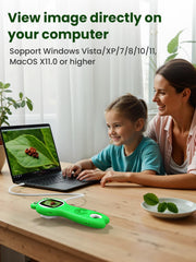 Vorth Microscope uses kid-safe ABS and silicone for durable, mess-friendly use