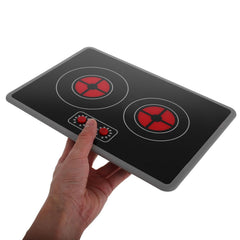 Vosarea battery-powered cooker toy delivering dynamic lights and sounds.