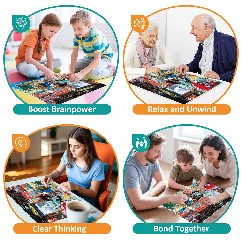 VoYouTwo back-coded letters aid assembly and reduce guesswork