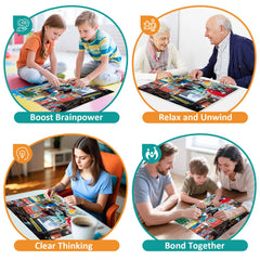 VoYouTwo back-coded letters aid assembly and reduce guesswork
