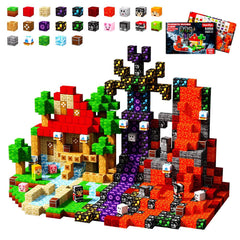 Voxifyx blocks sorted by color support early color recognition and categorization.