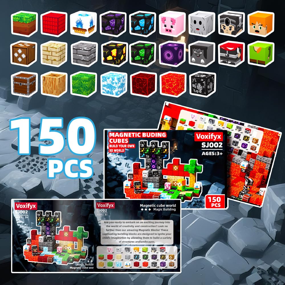 Voxifyx storage-friendly set helps keep blocks organized for play.