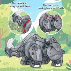 Voxifyx lion tile inspires dynamic play and architectural ideas.