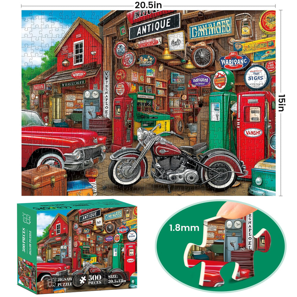 VoYouTwo packaging highlights sturdy, moisture-resistant board for long-lasting puzzling.