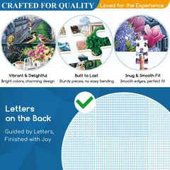 VoYouTwo recycled cardboard puzzle emphasizes sustainability and enjoyable puzzling.