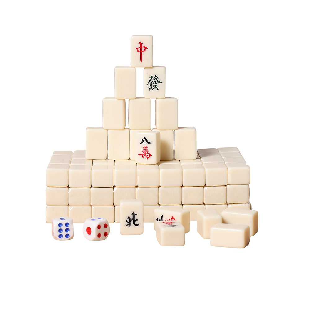 VPH Mini Mahjong tiles dimensions and melamine material details