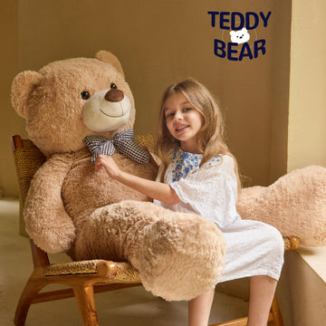 Vposyako life-size teddy bear as a cuddly family-friendly toy