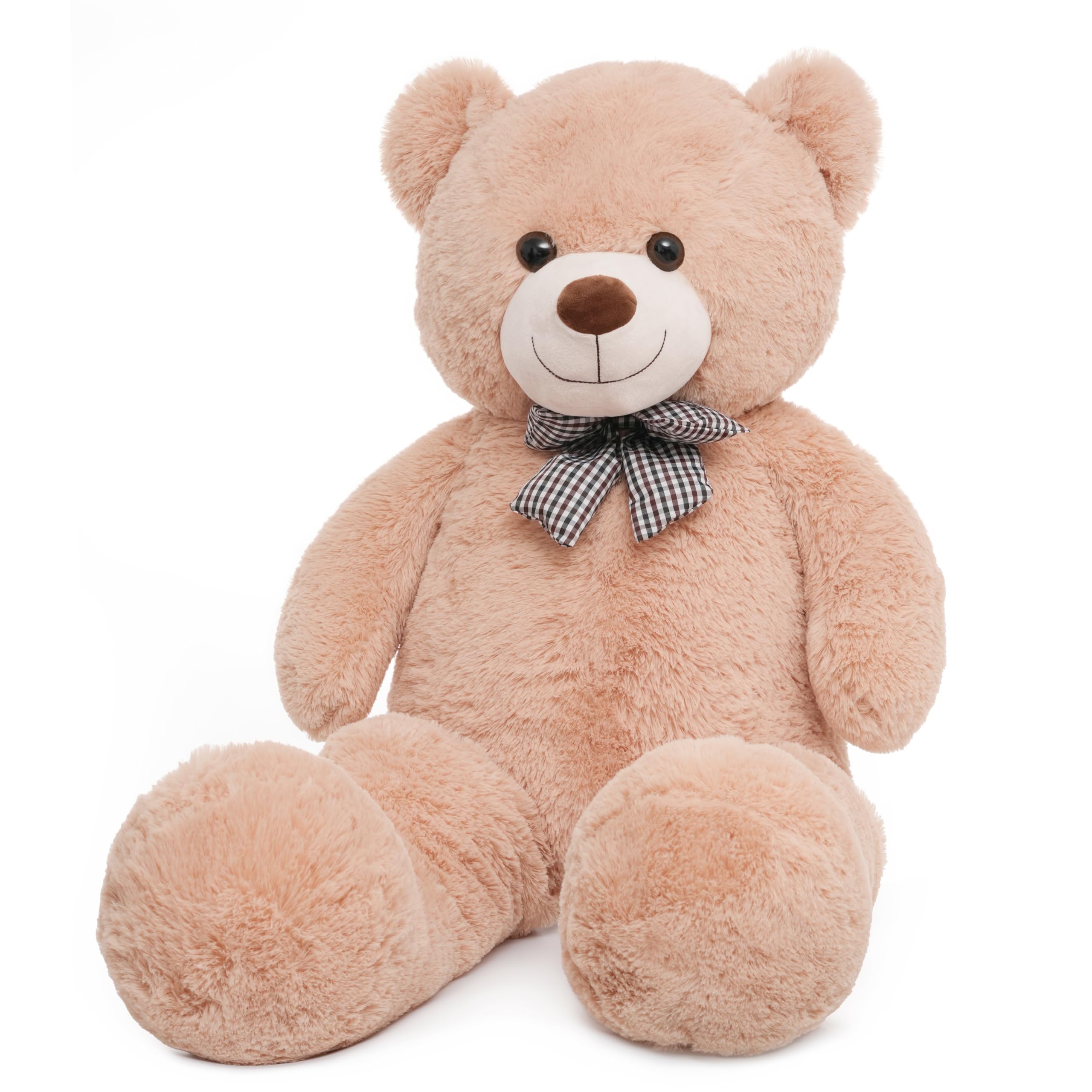 Vposyako giant teddy bear with soft plush fabric for cozy snuggles