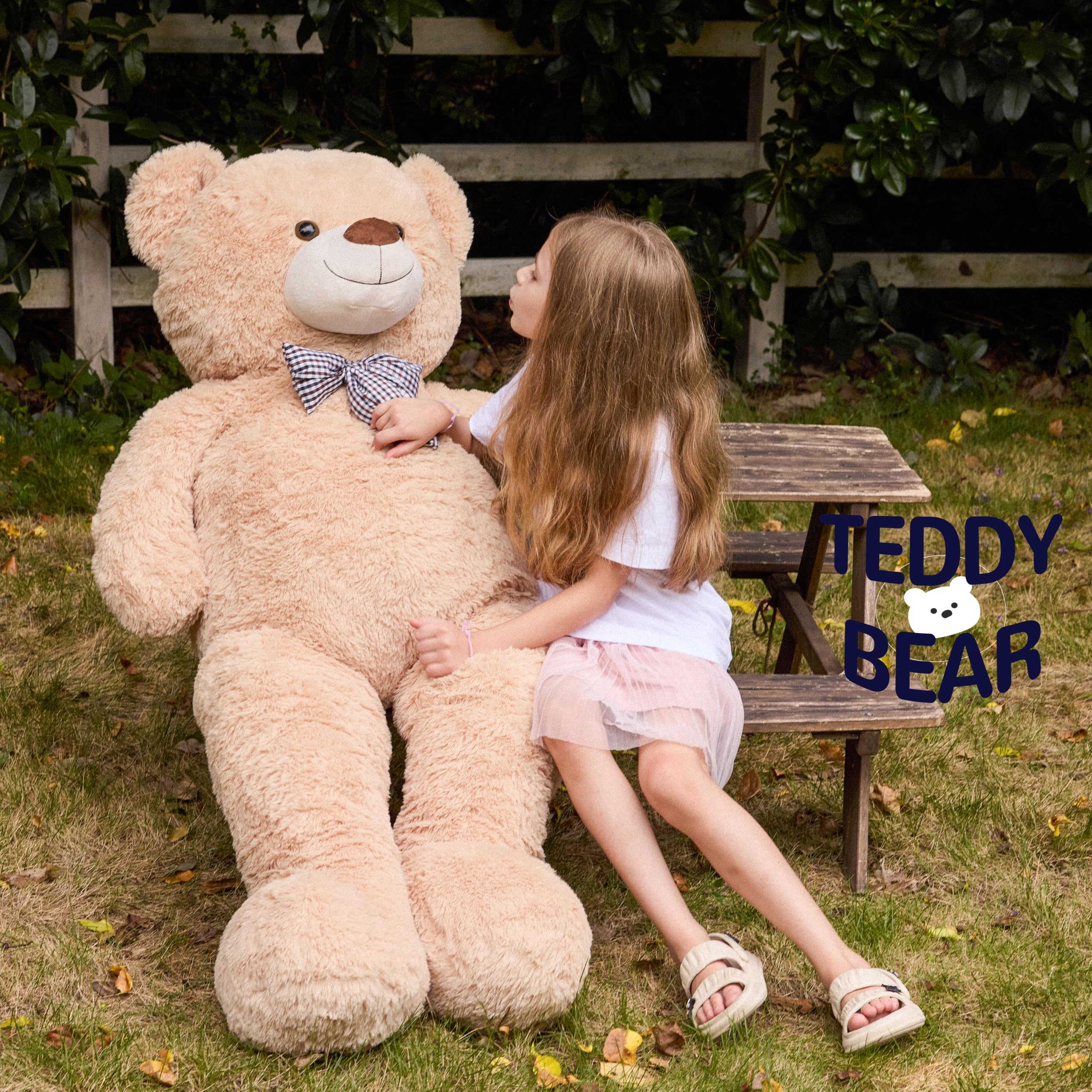 Vposyako teddy bear as baby shower decor and photo prop