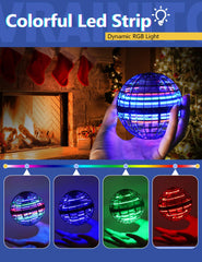 Vrainito Flying Orb Ball 2025 upgrade safety mesh shell protects fingers during play
