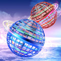 Vrainito Flying Orb Ball front view shows compact design for indoor play
