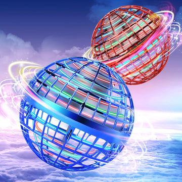 Vrainito Flying Orb Ball front view shows compact design for indoor play