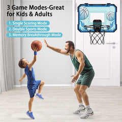 VROGTIK durable rim and backboard protect walls during play.