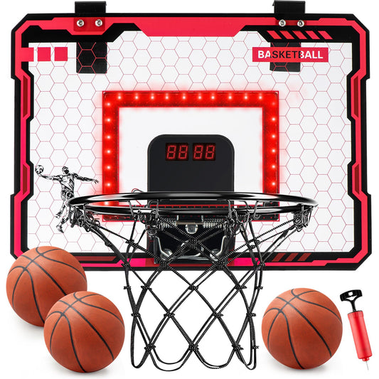 VROGTIK indoor basketball hoop with rim for durable, playful dunk sessions.