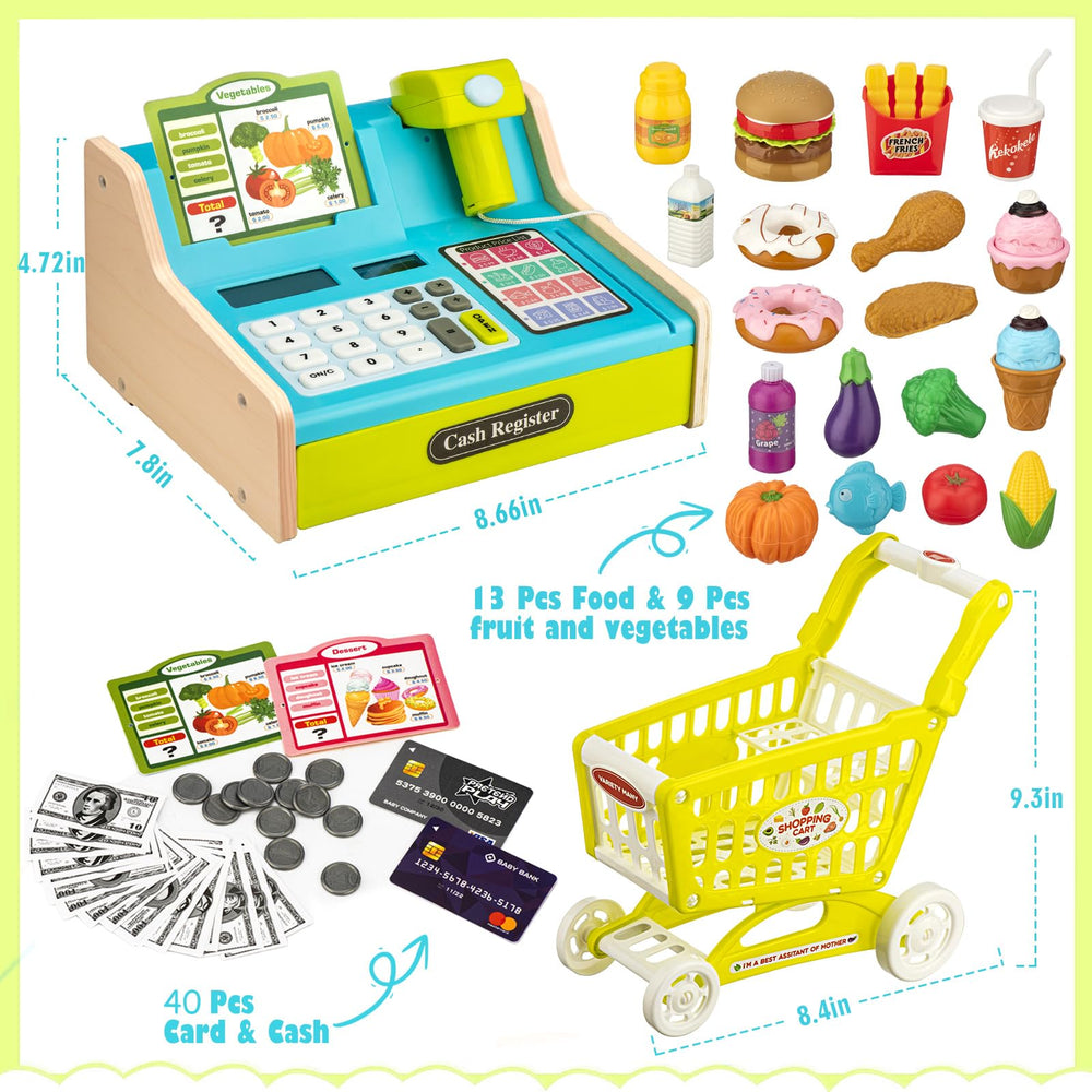 VROGTIK menus with four categories guide kid shoppers through choices.