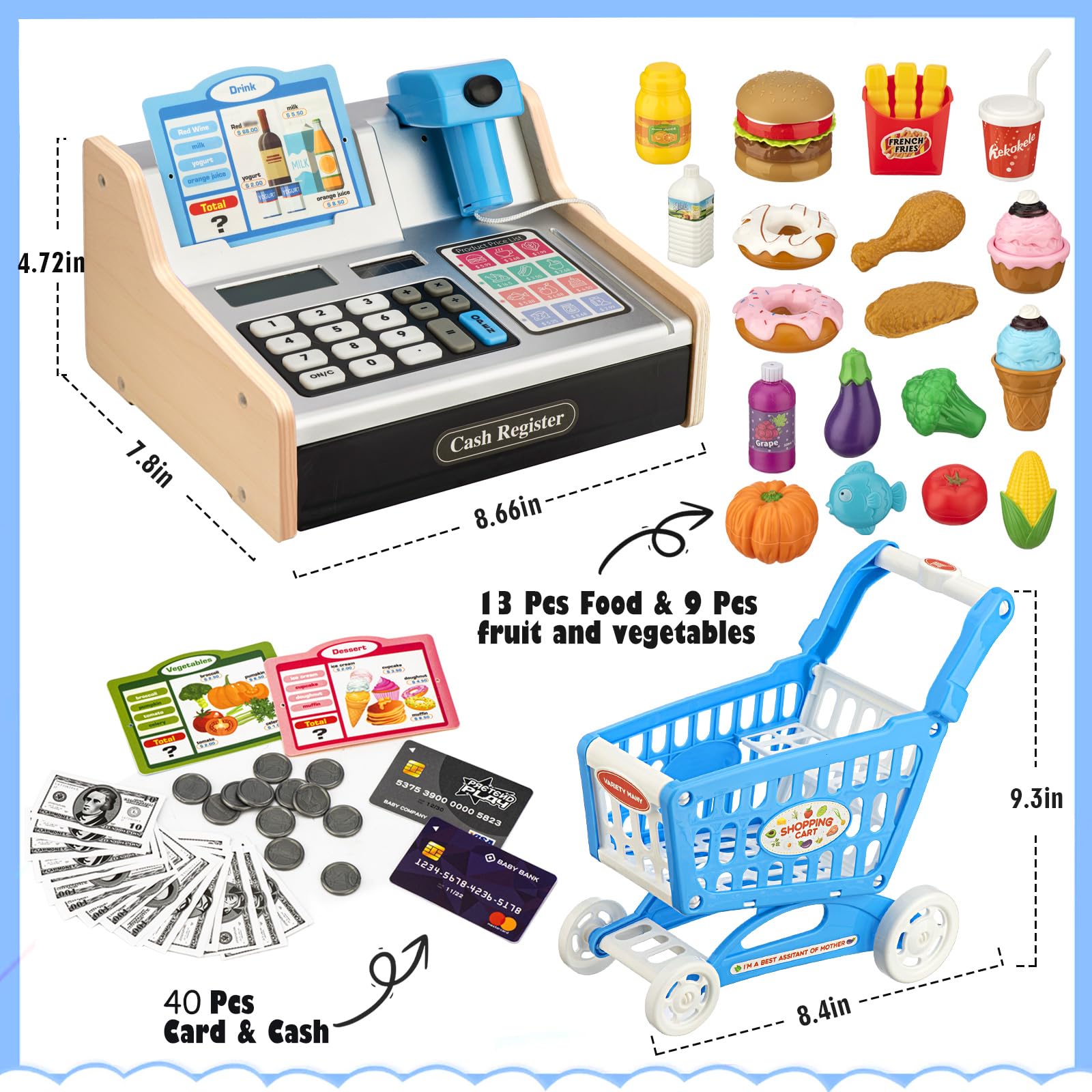 VROGTIK money and card tools for realistic checkout experiences
