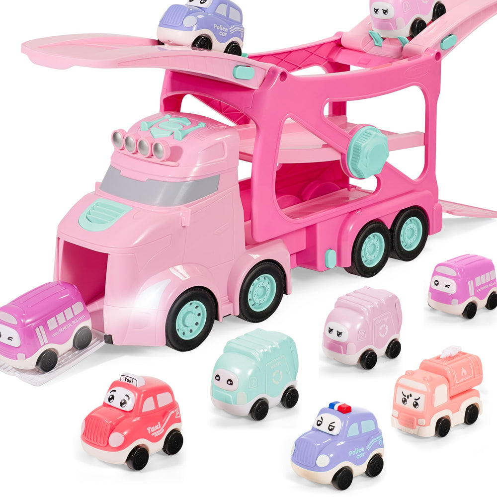 Vroomix birthday gift for girls trucks highlights colorful play