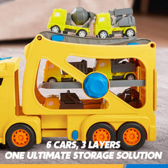 Vroomix extendable head sways to encourage dynamic movement and spatial awareness.
