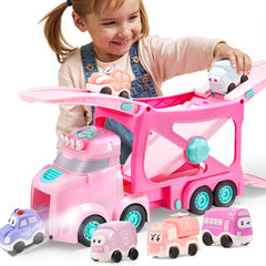 Vroomix extra large toy trucks hero: spacious play and easy storage for toddlers