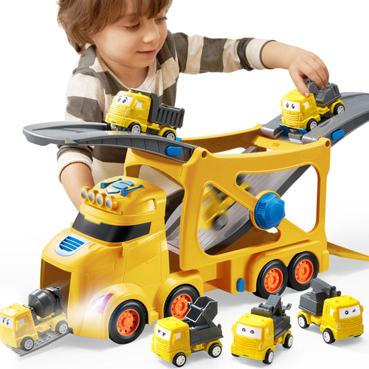 Vroomix extra-large truck for toddlers with extended head boosts imaginative play and spatial exploration.
