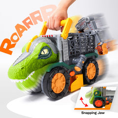 Vroomix JOVA detachable adventure cage for portable, standalone dinosaur hunts.