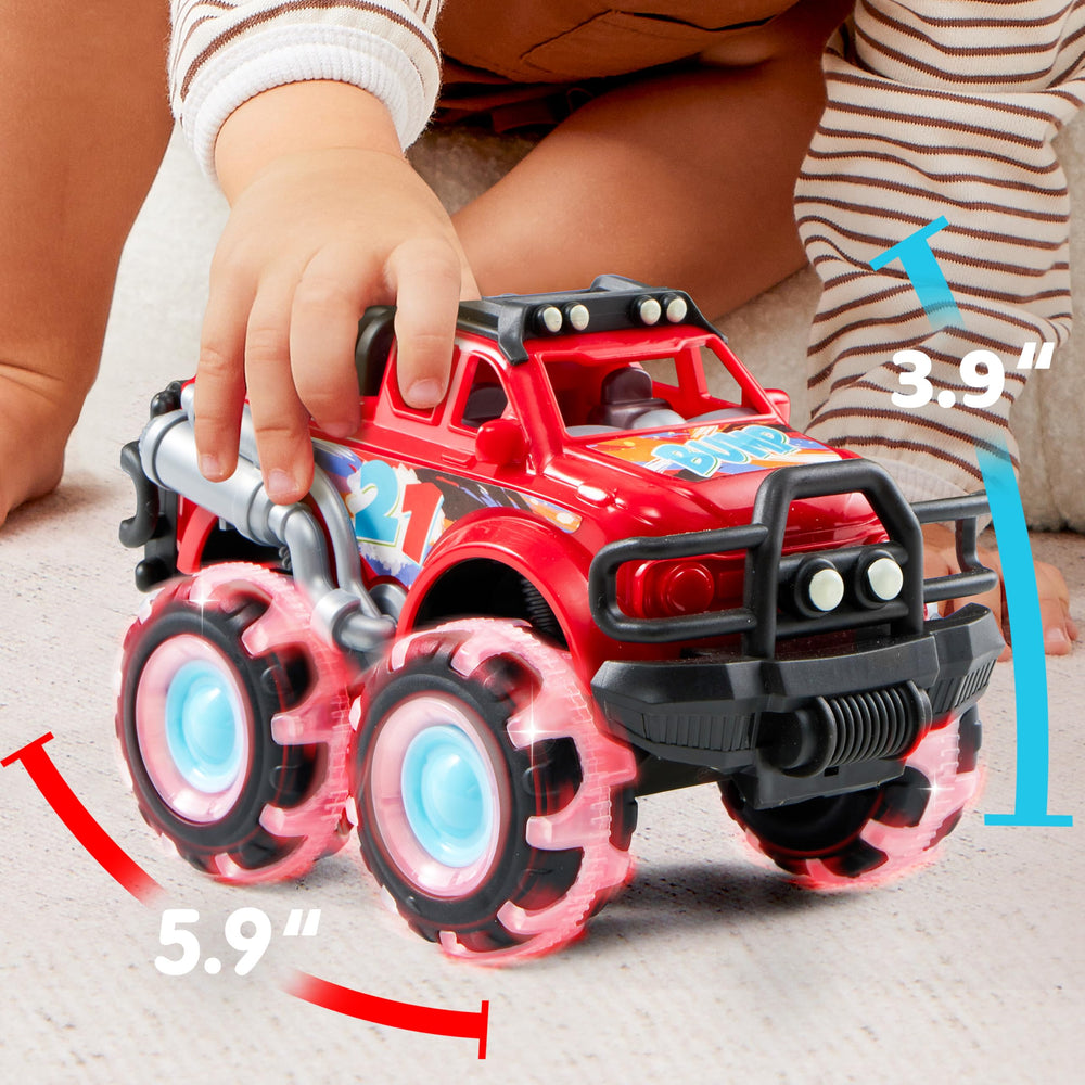 Vroomix monster trucks with cute yet mighty designs for kids.