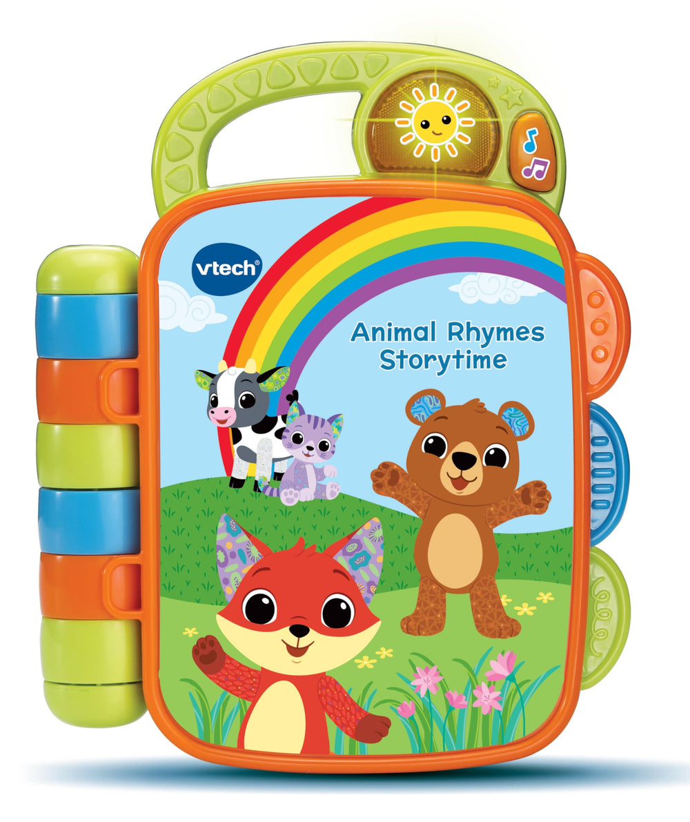 VTech Baby Animal Rhymes Storytime cover image with friendly animals inviting exploration