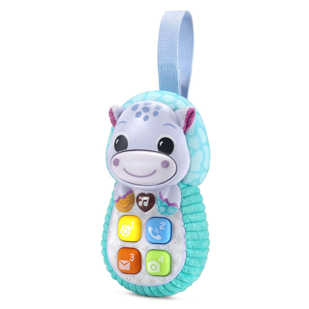 VTech Hello Hippo Soft Phone easy-to-hold design