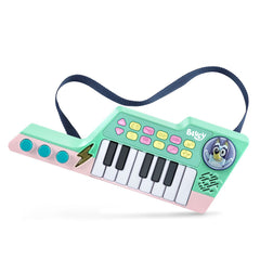 Bluey keytar used for creative restaurant pretend play