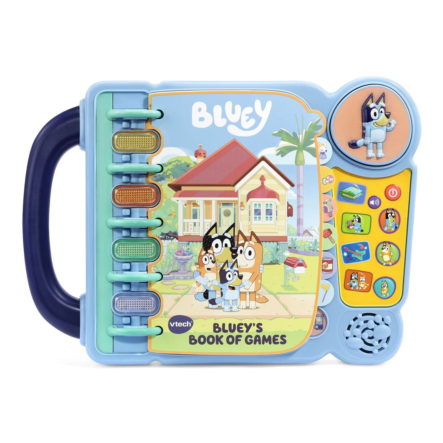 VTech Bluey’s Book of Games Follow-the-Leader prompts kids through ordered tasks.