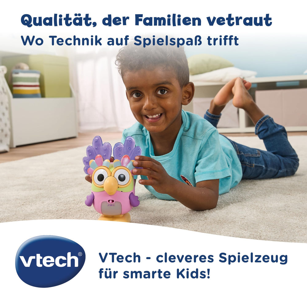 VTech Bluey Quatschimax dance mode shows a goofy movement