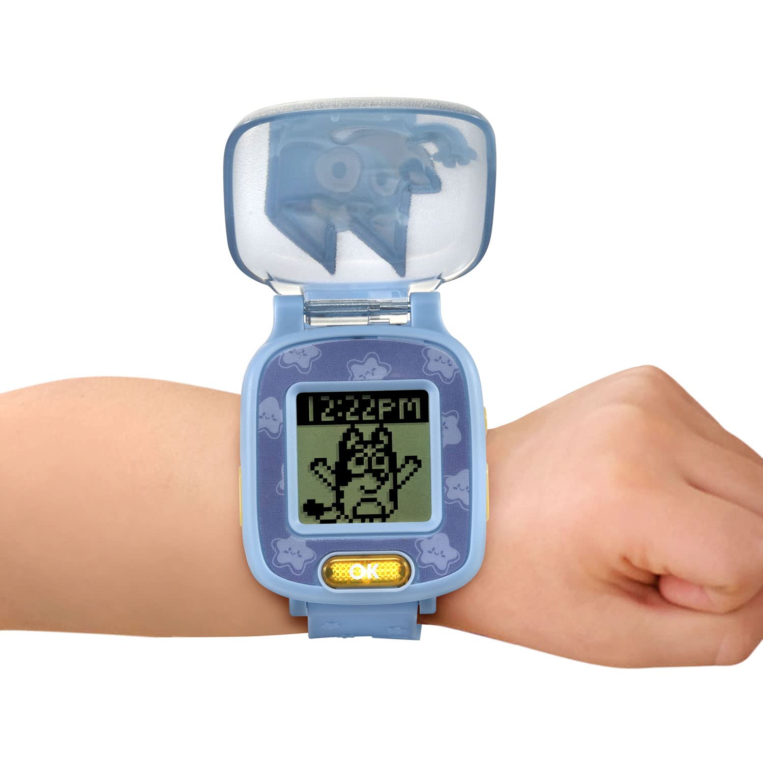 VTech Bluey Wackadoo Watch left and right buttons enable interactive play