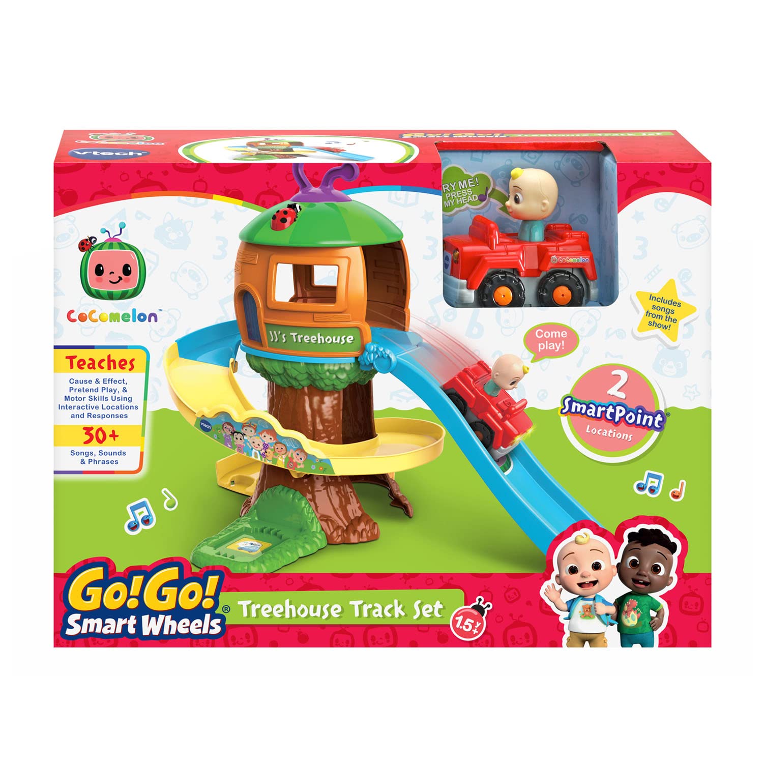 VTech CoComelon system connects to JJ’s House Track Set for extended adventures