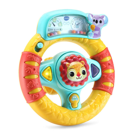 VTech Grip and Go steering wheel motion sensor activates sounds on the move