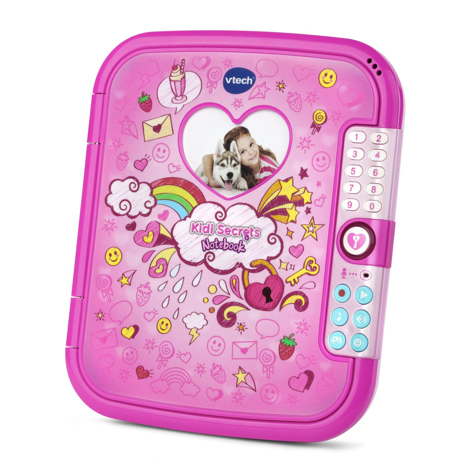 VTech Kidi Secrets Notebook with photo on cover for personalized journaling.
