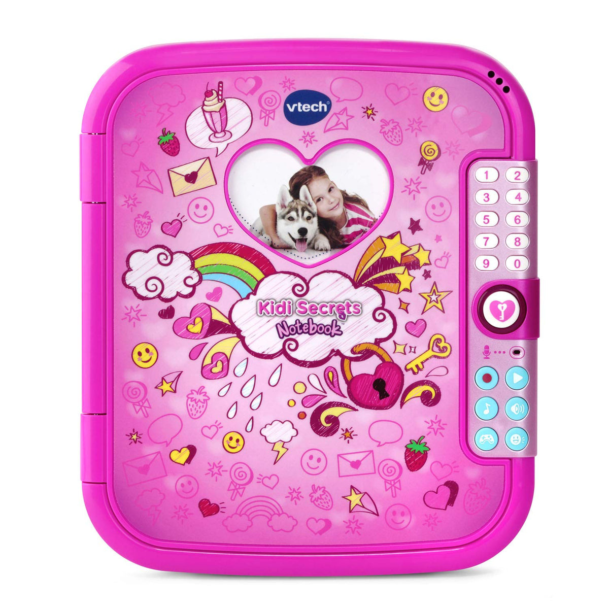 VTech Kidi Secrets Notebook pink cover invites private writing and doodling.