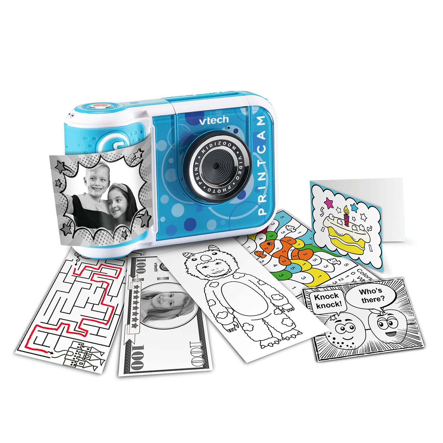 VTech KidiZoom PrintCam paper refills extend printing and sticker options