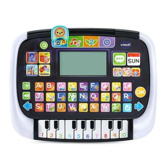 VTech Little Apps Tablet front view with glowing screen for early learning.