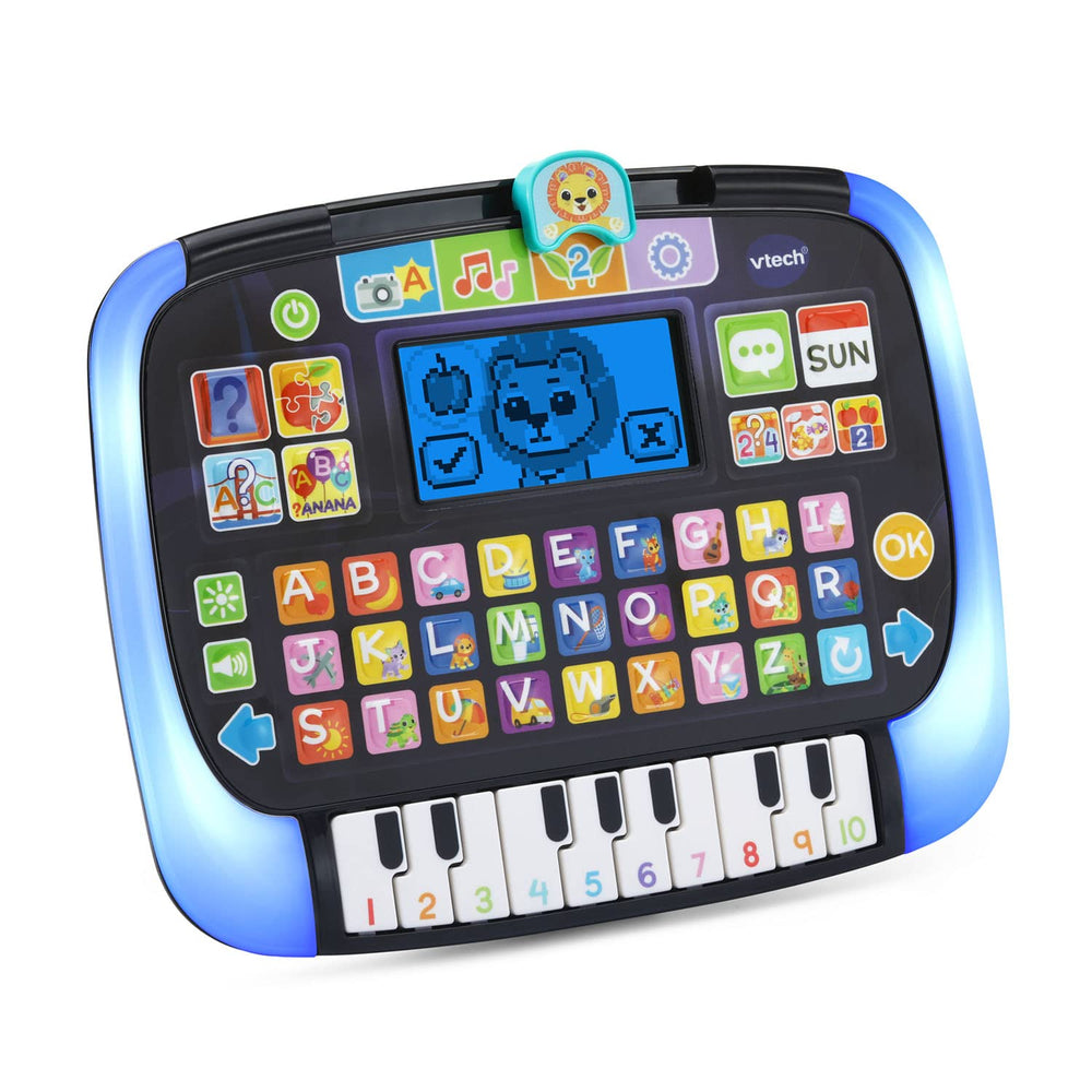 VTech Little Apps Tablet app icons for letters and numbers to explore.
